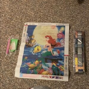 Colorful Mermaid Diamond Painting Kit